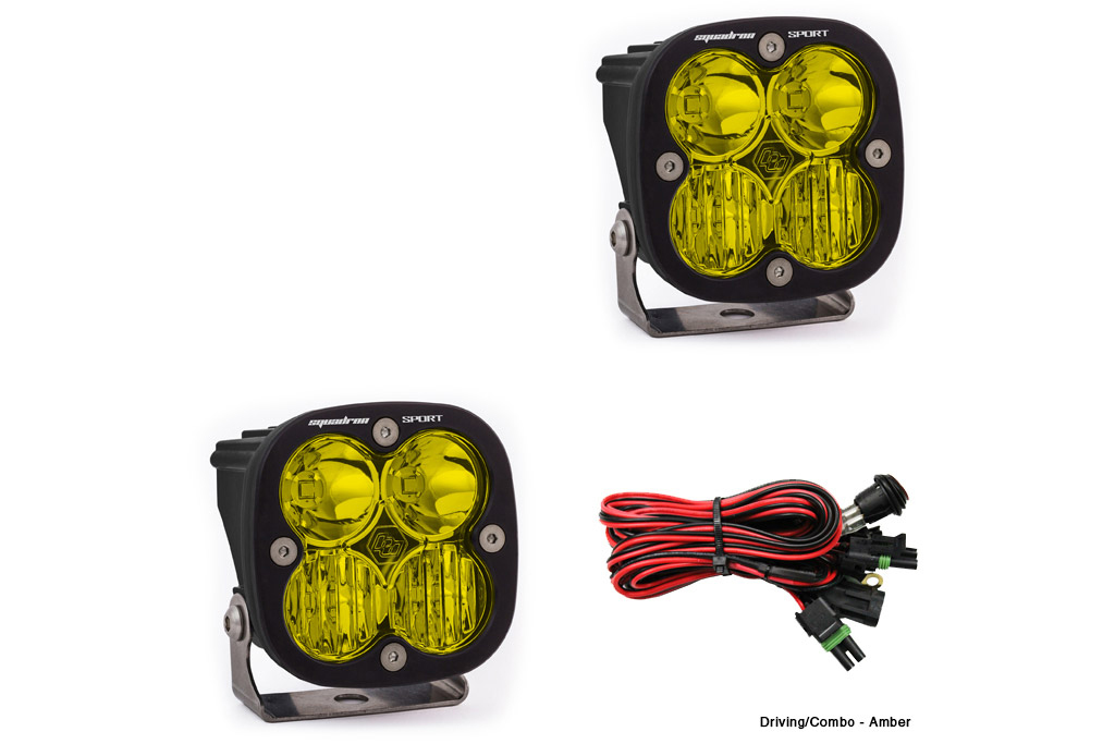 Baja Designs Squadron Sport LED Lights (Pair)