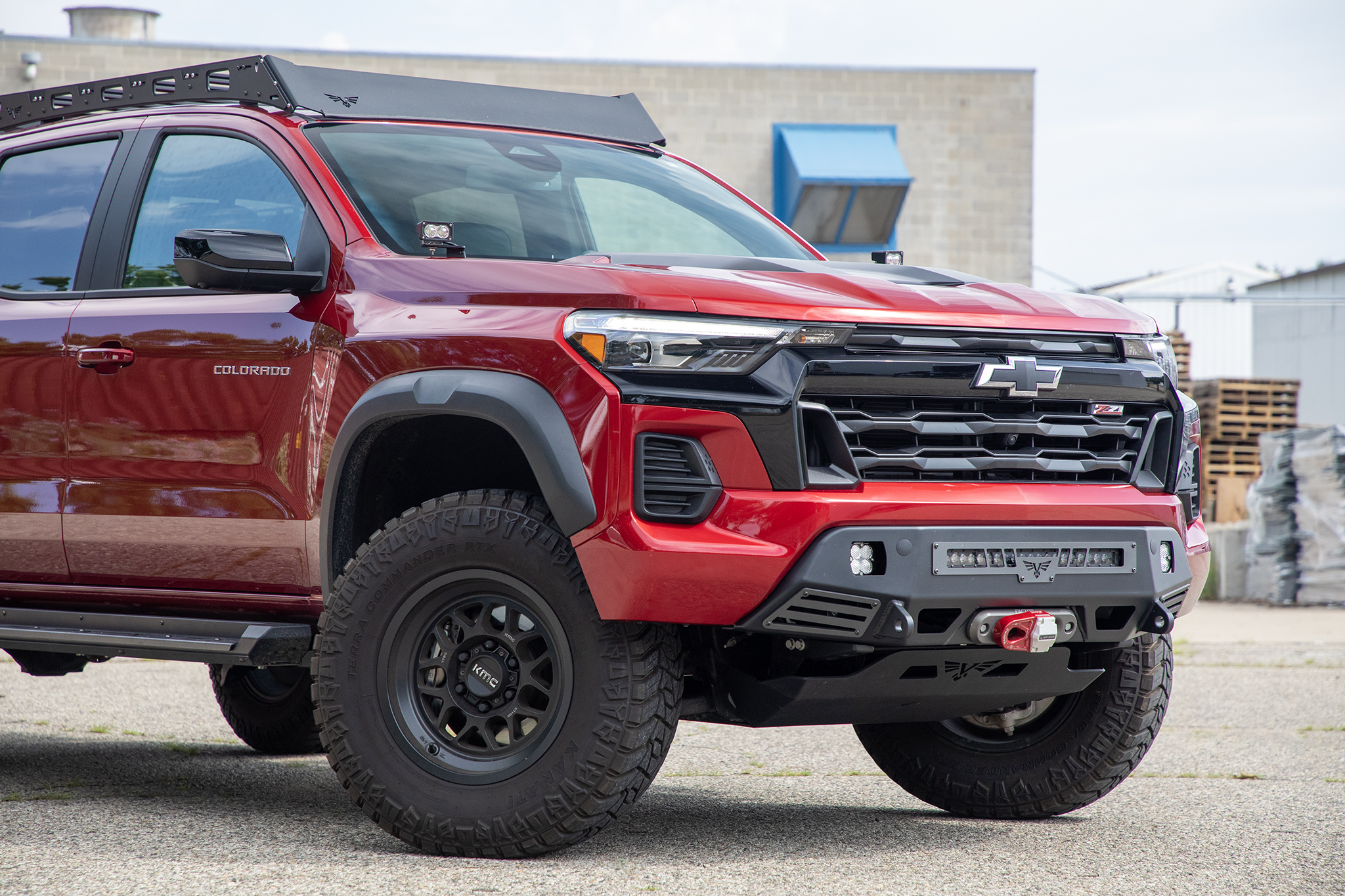 Chevy Colorado Z71 / Trail Boss Front Bumper | Blitz | 2023+