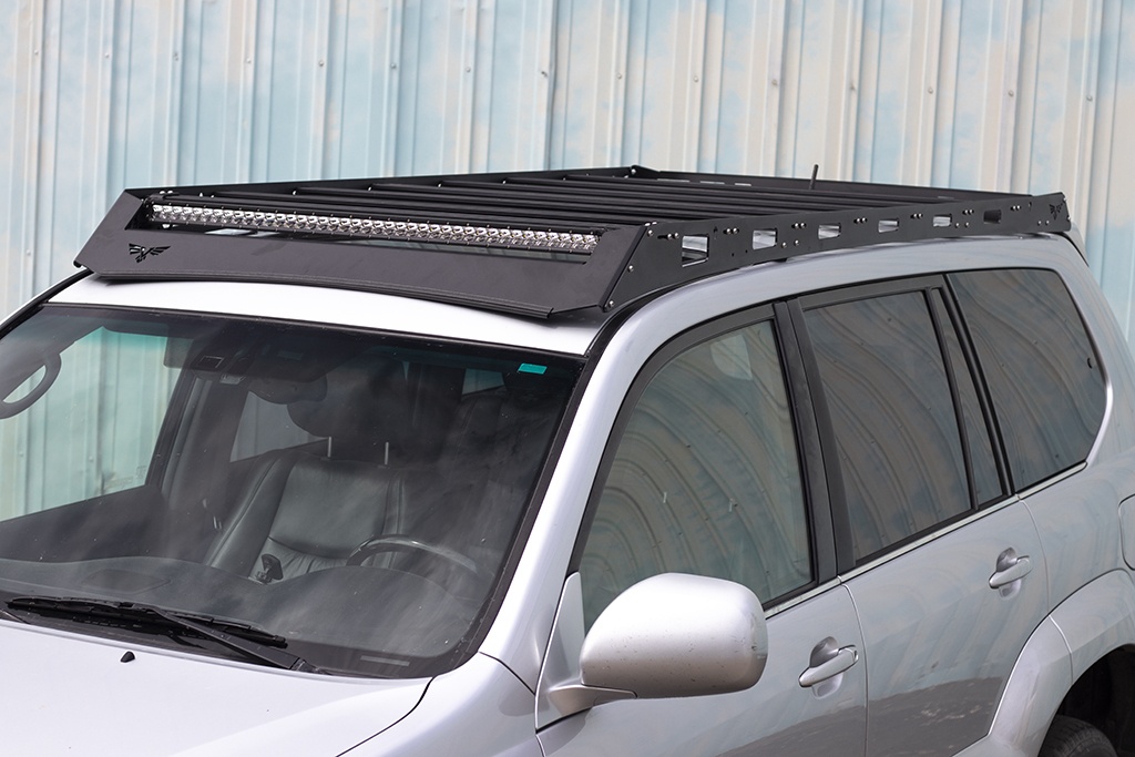 Toyota Land Cruiser 120 / Lexus GX 470 Aluminium low profile roof rack