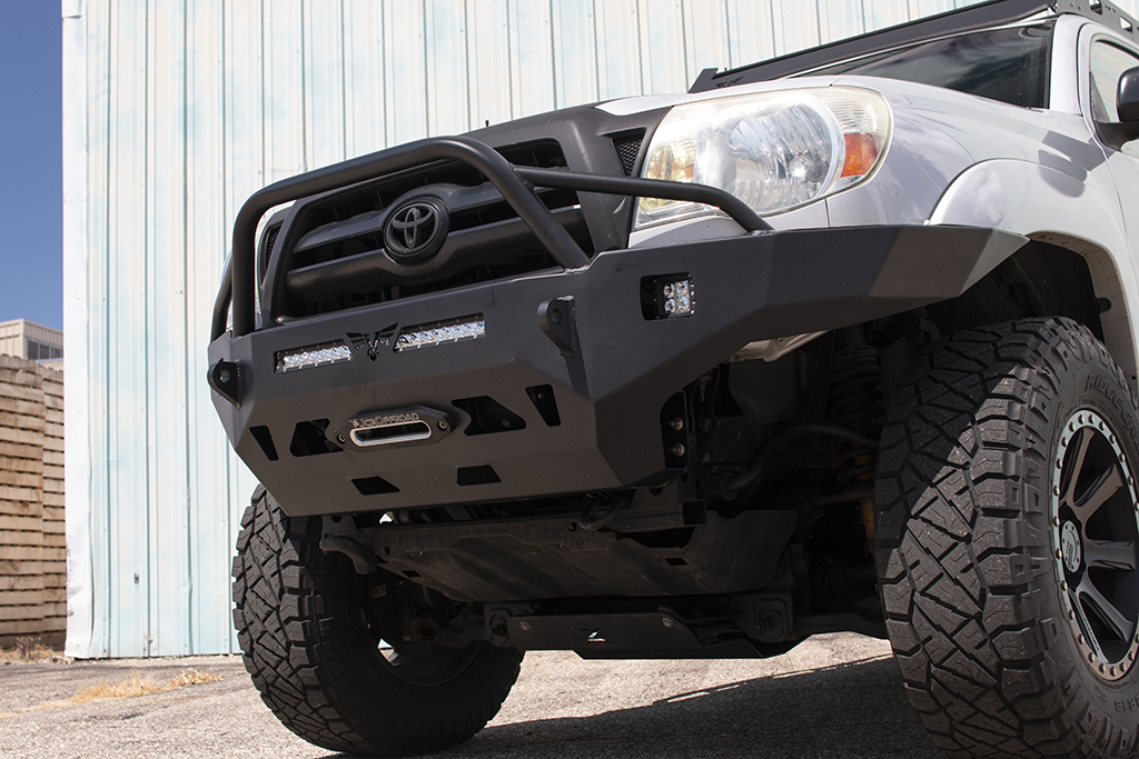 Tacoma Front Winch Bumper | Strike w/Tube | 2nd Gen (05-15) - Victory 4x4