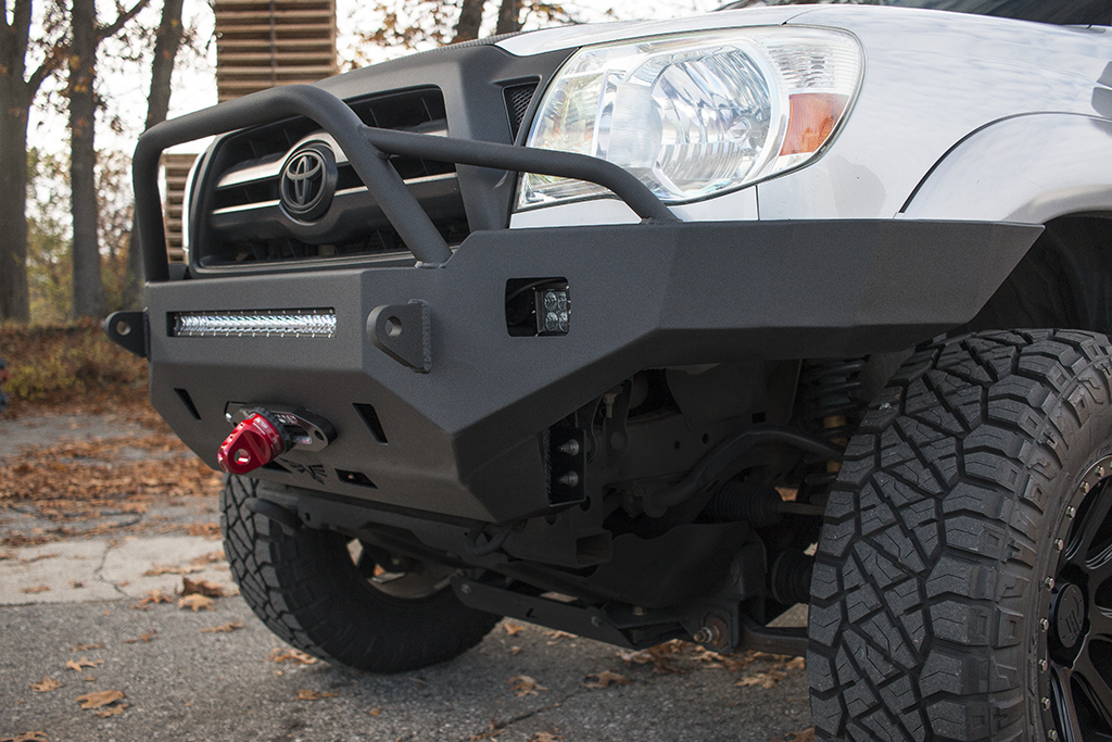 Tacoma Front Winch Bumper | Strike W/Tube | 2nd Gen (05-15) - Victory 4x4