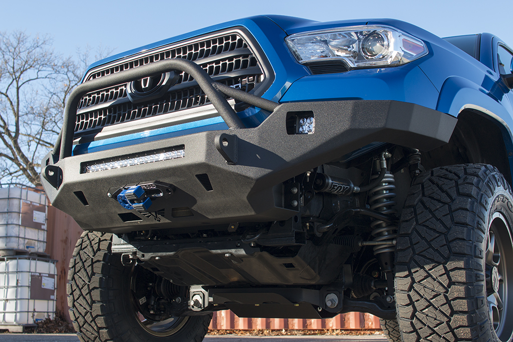 Tacoma Front Winch Bumper | Strike w/Tube | 3rd Gen (16+) - Victory 4x4