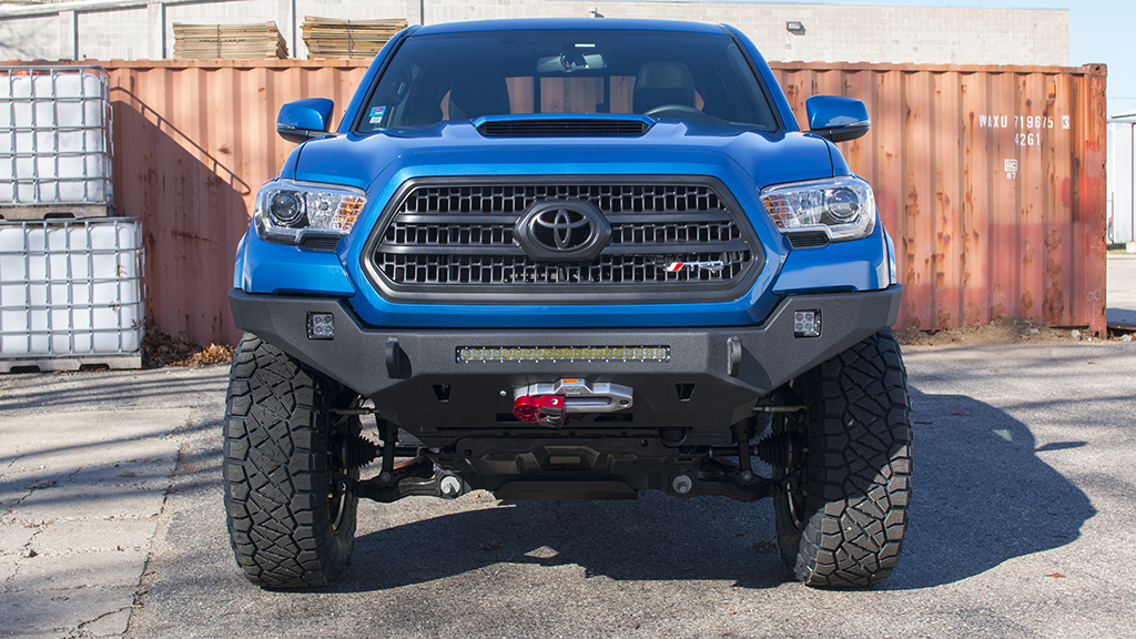 Tacoma Front Winch Bumper | Strike | 3rd Gen (16+) - Victory 4x4